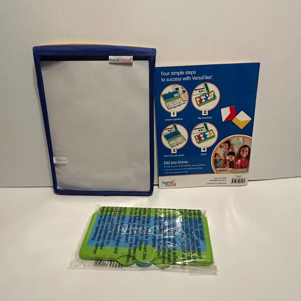 VersaTiles Math Take Along Pack Grade 6 Interactive Workbook System Homeschool